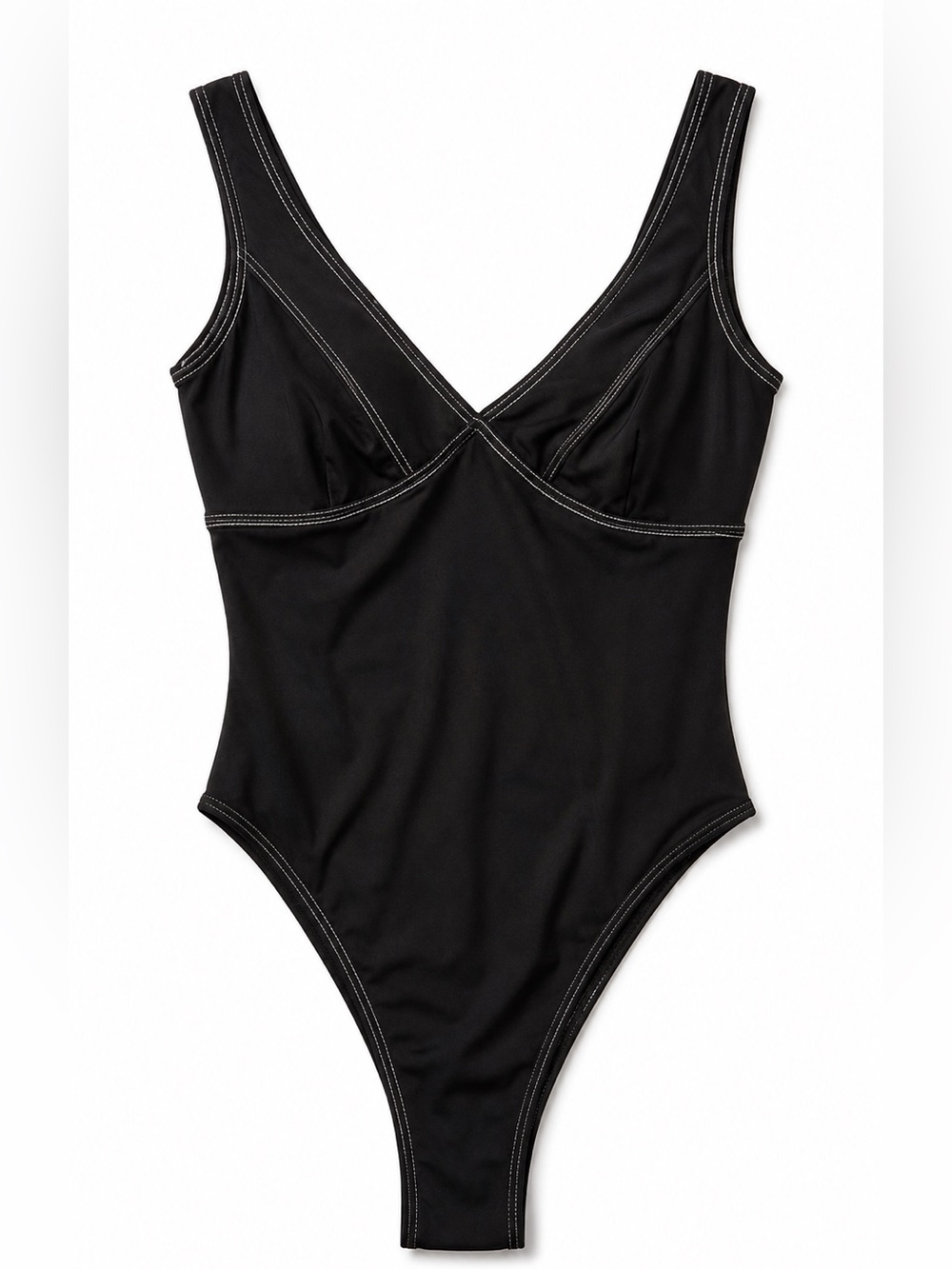 WHITE AND BLACK FASHION NOVA BODYSUIT NWT